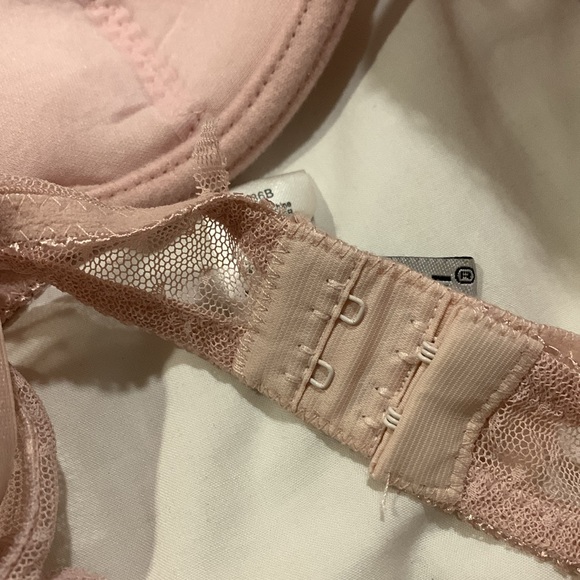 Dusty rose matching bra and thong set 36B Rampage - Picture 14 of 16